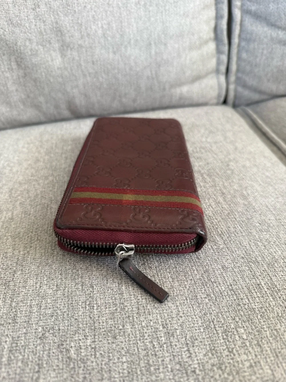 Gucci Guccissima Striped Wallet - Picture 7 of 10